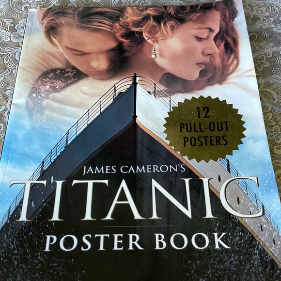 Harper Publishers Other - TITANIC MOVIE POSTER BOOK ‘97 has 12, 20”x25” color posters.  $12